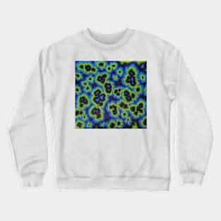 Zen Doodles in Blues & Greens Crewneck Sweatshirt